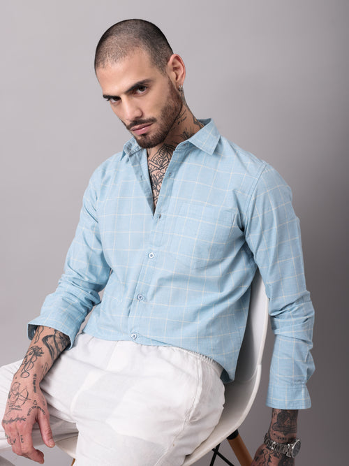 Men's Checks Shirt