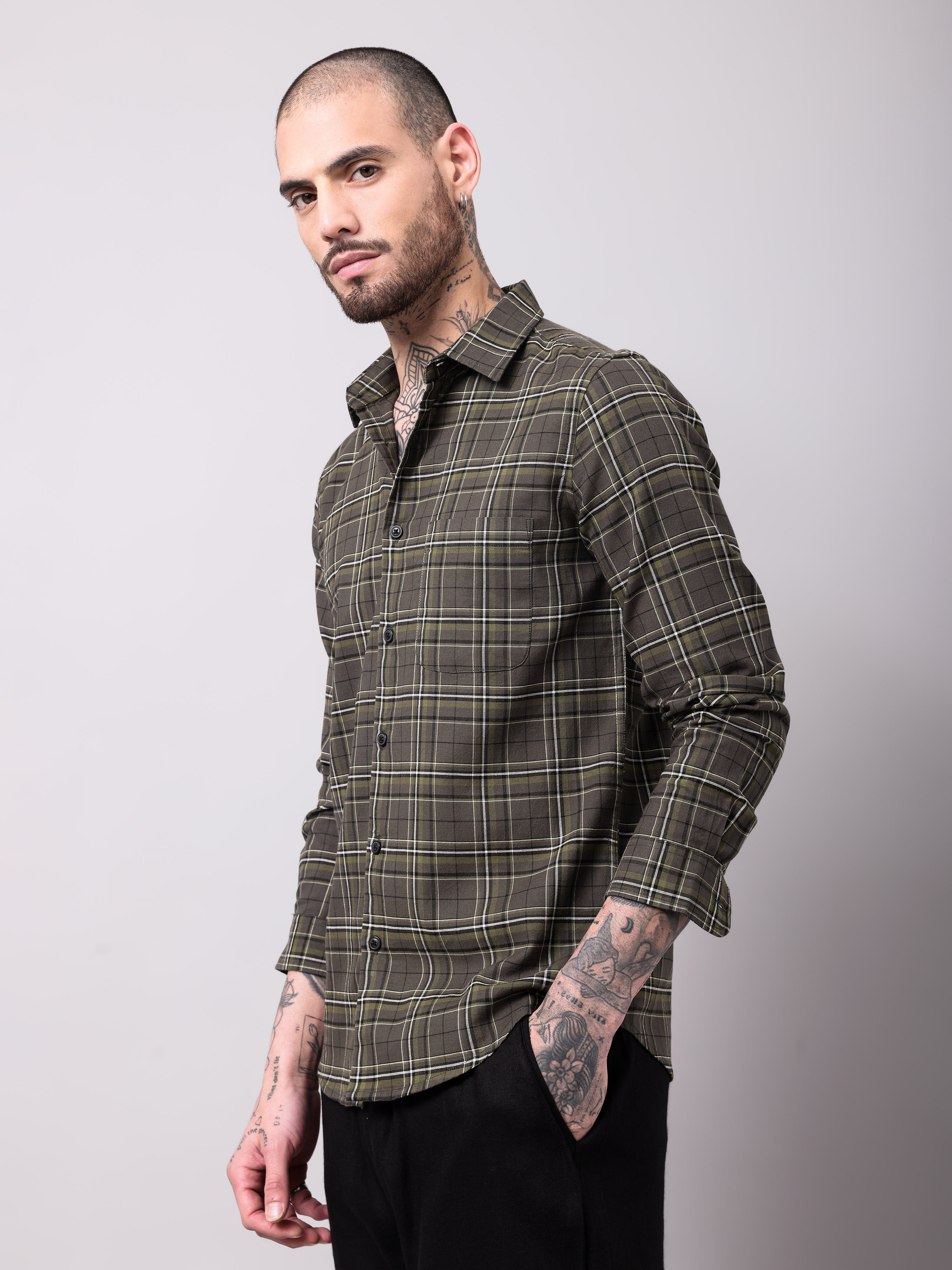 Men's Checks Shirt