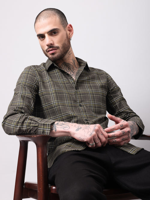 Men's Checks Shirt