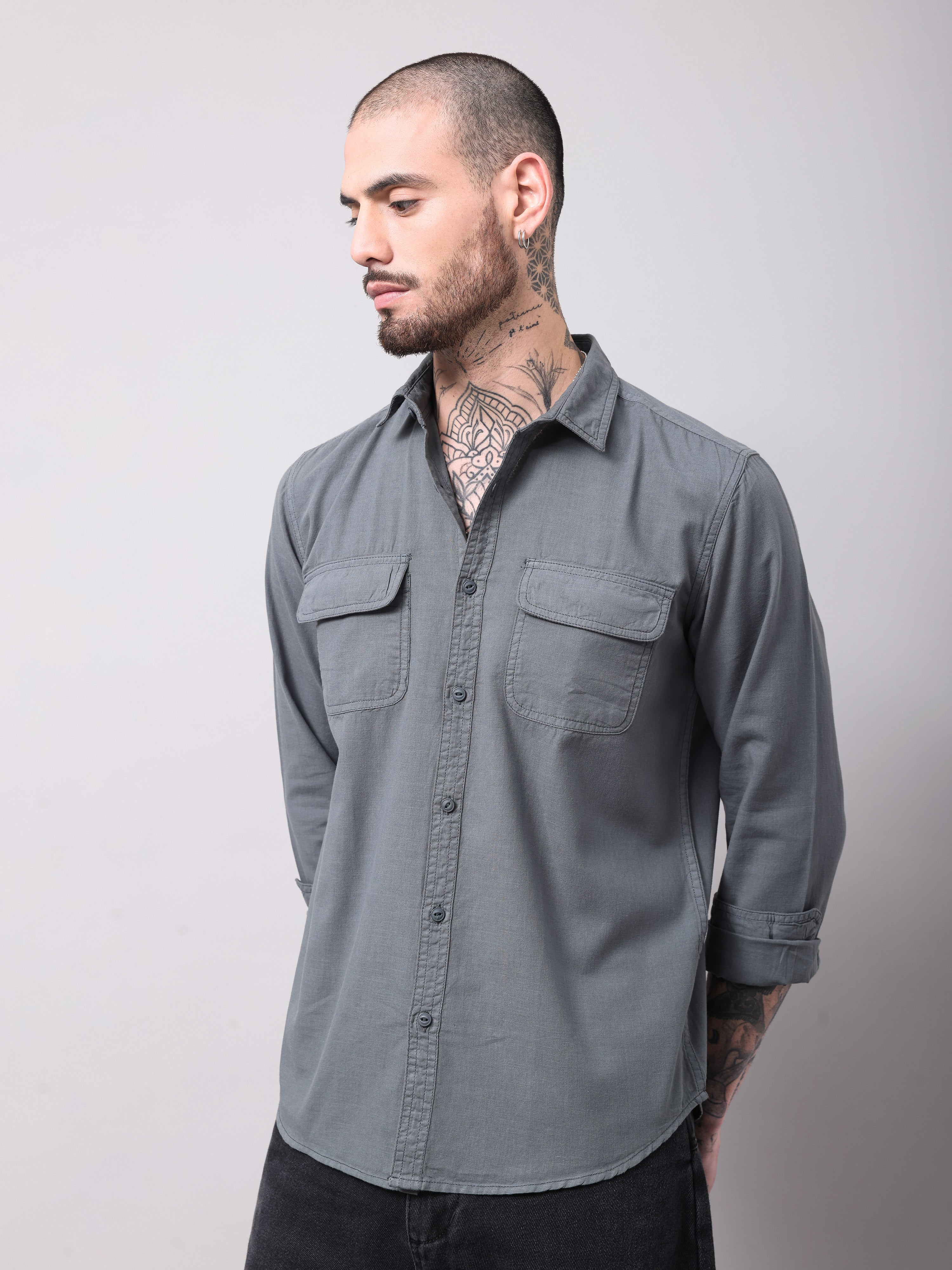 REACTIVE DYE REGULAR FIT SHIRT