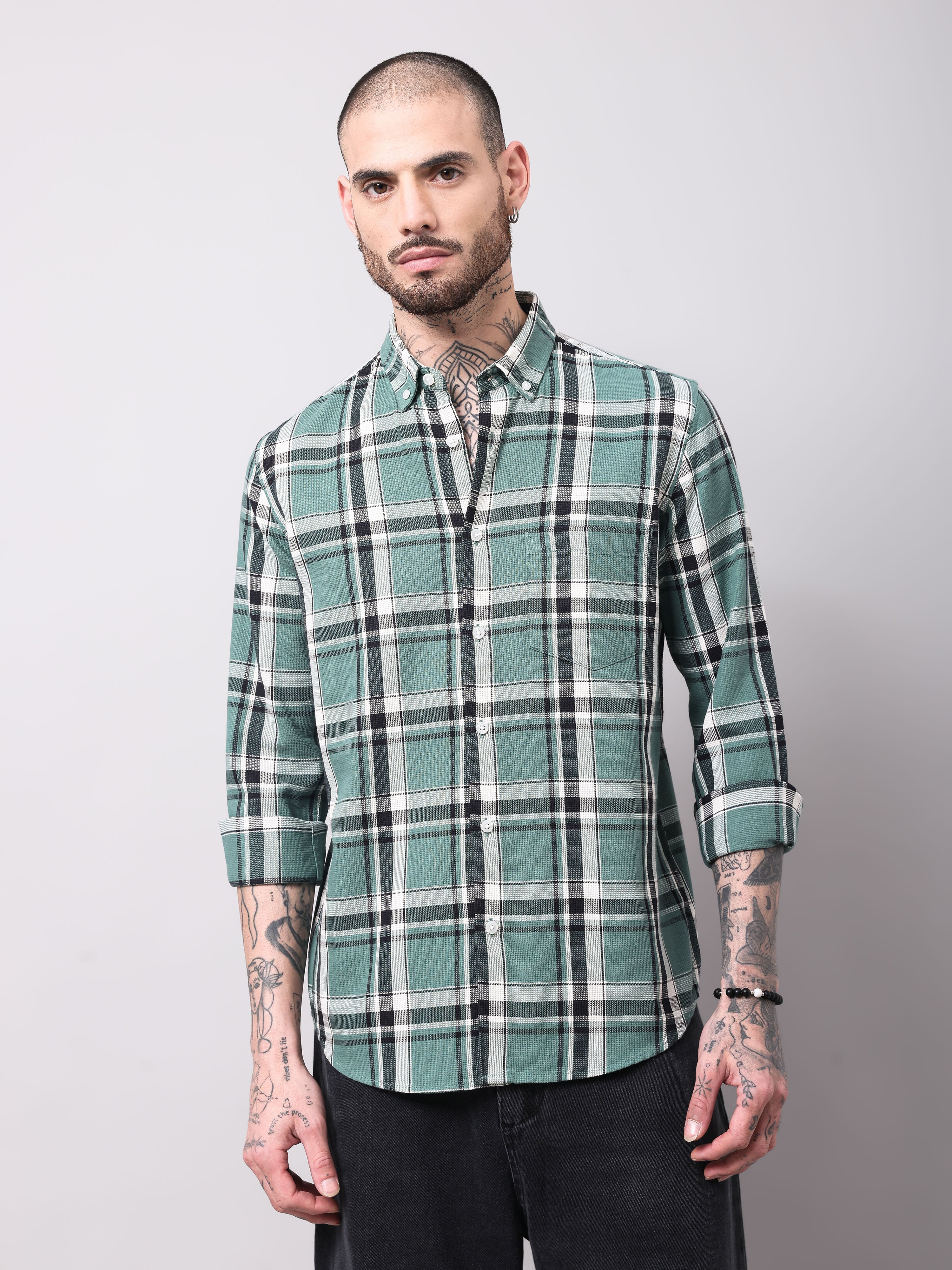 Men's Checks Shirt