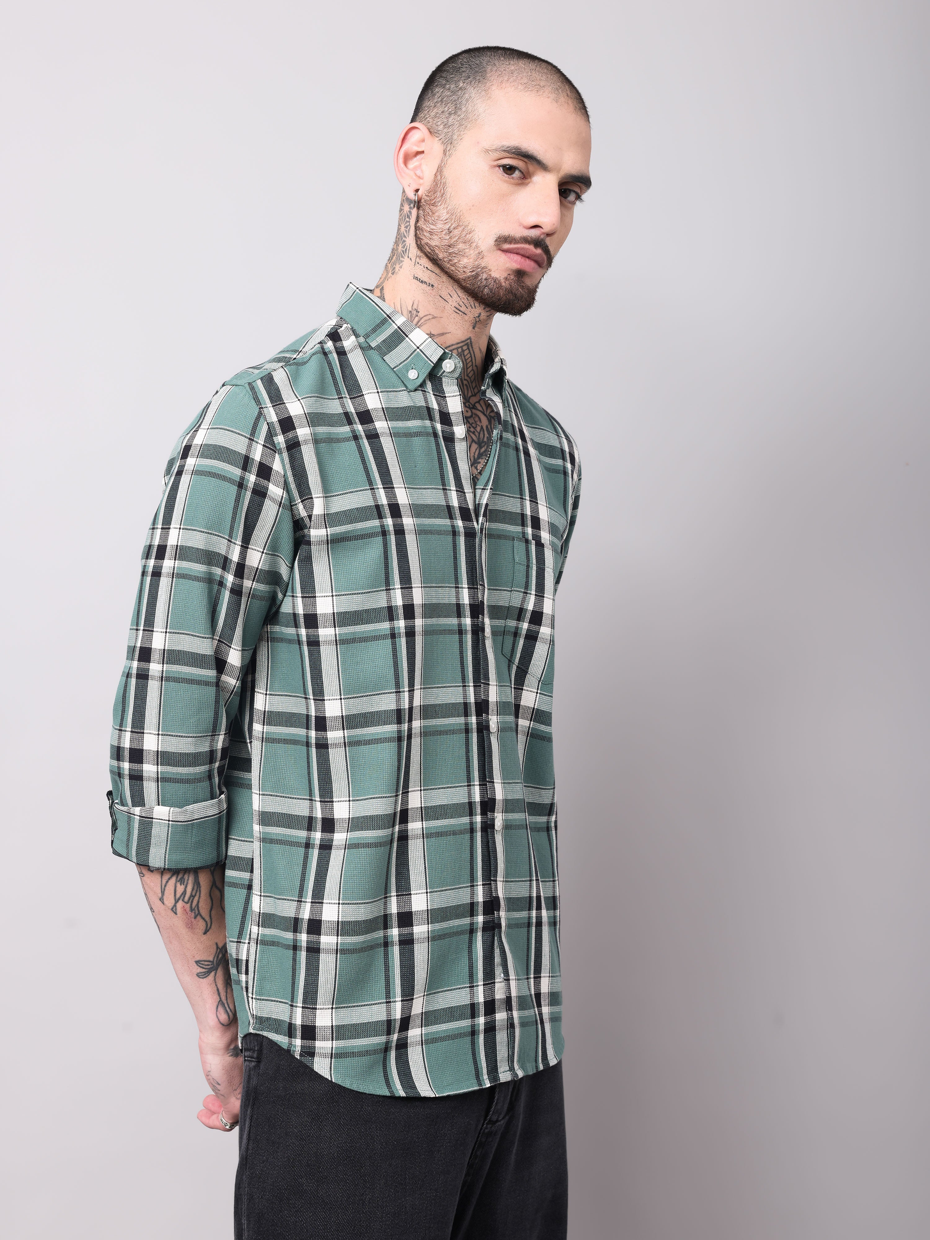 Men's Checks Shirt