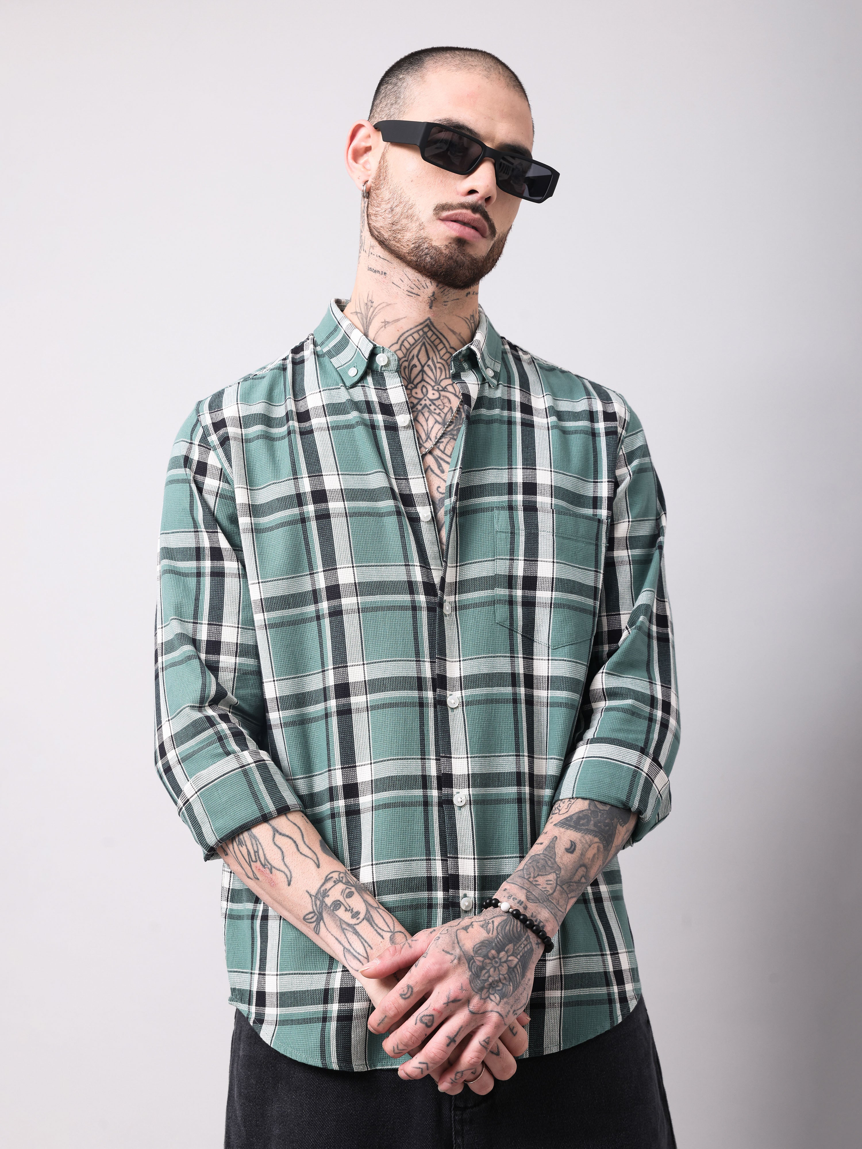 Men's Checks Shirt