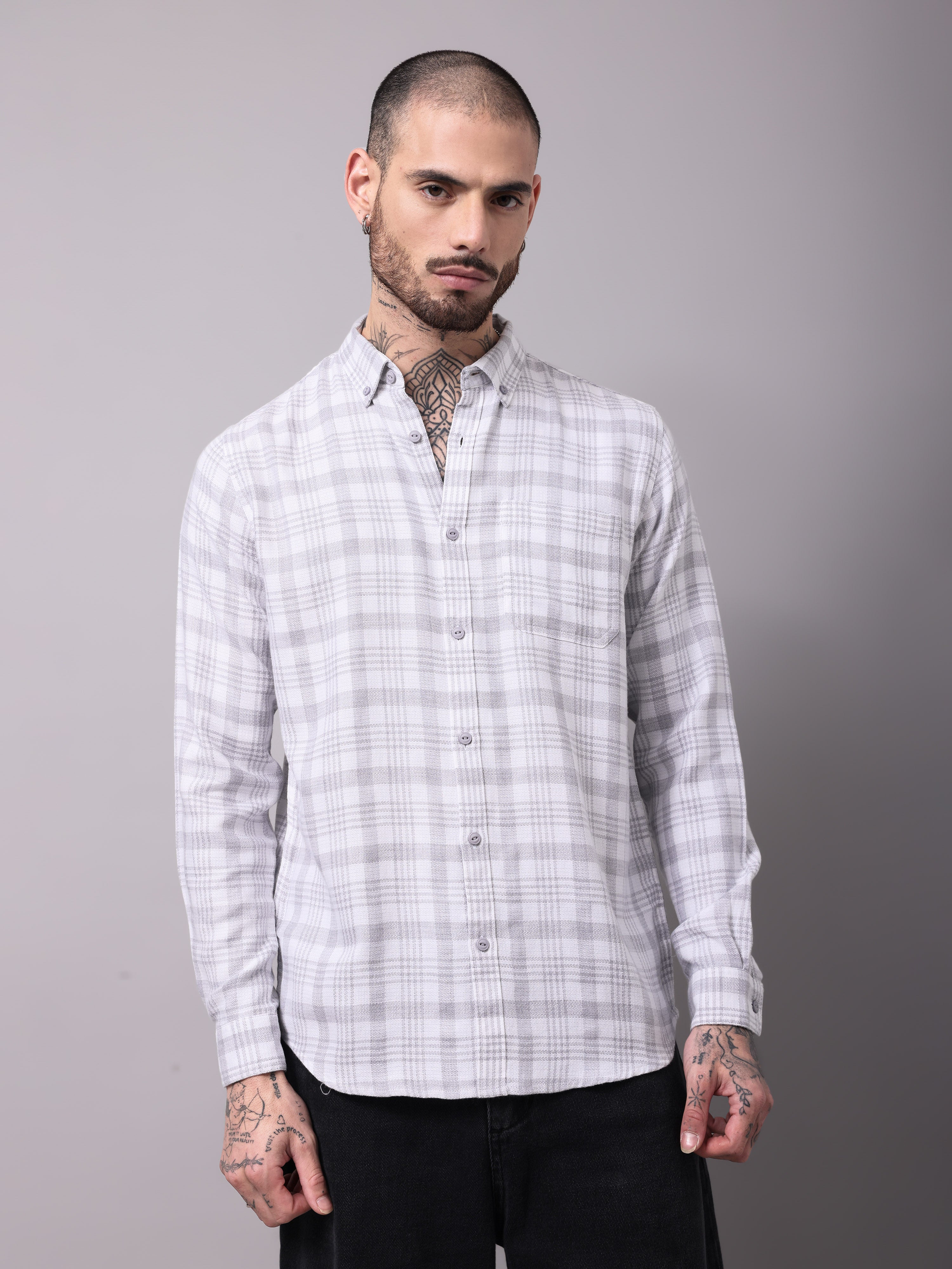 Men's Checks Shirt