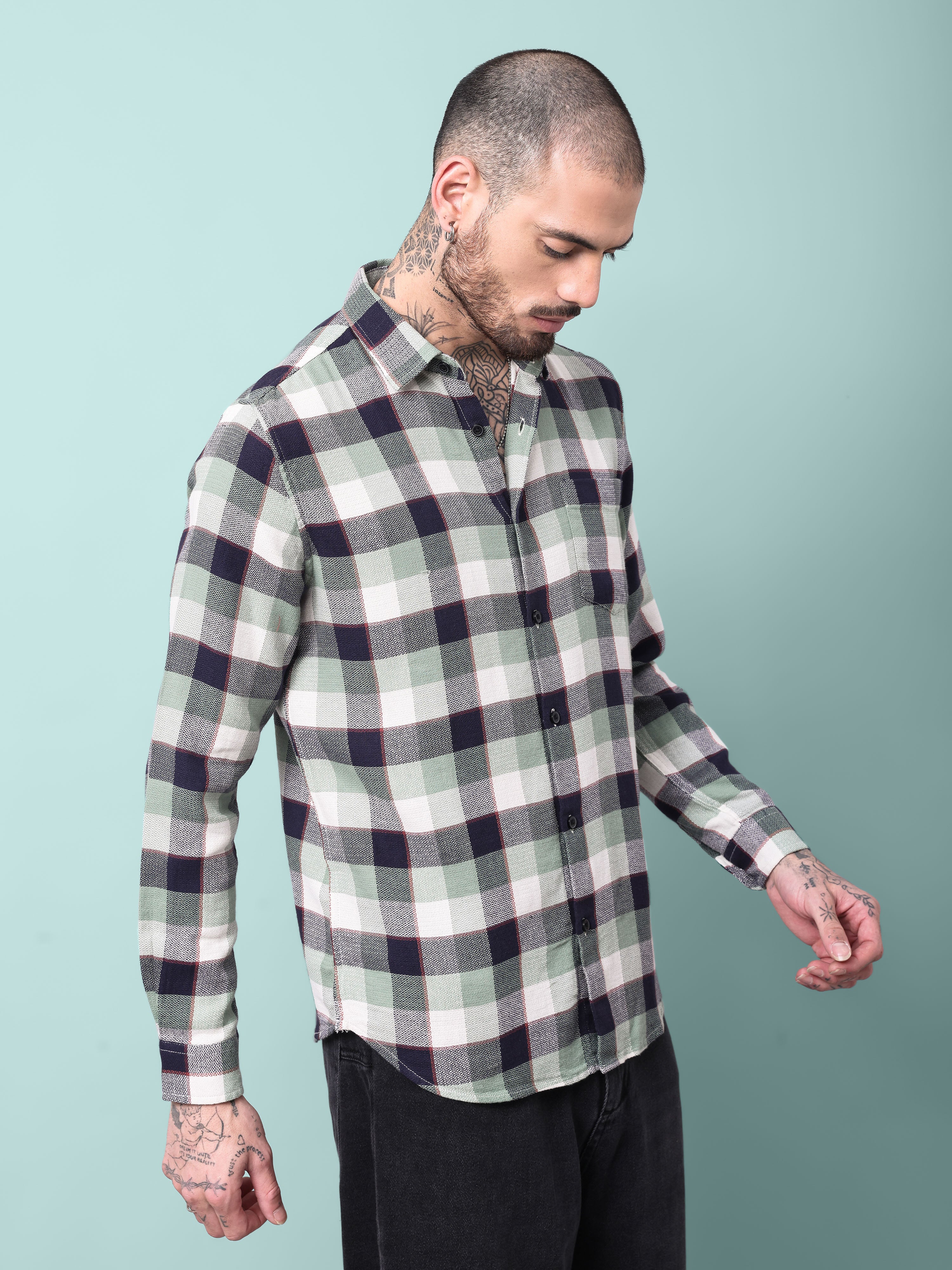 Men's Checks Shirt