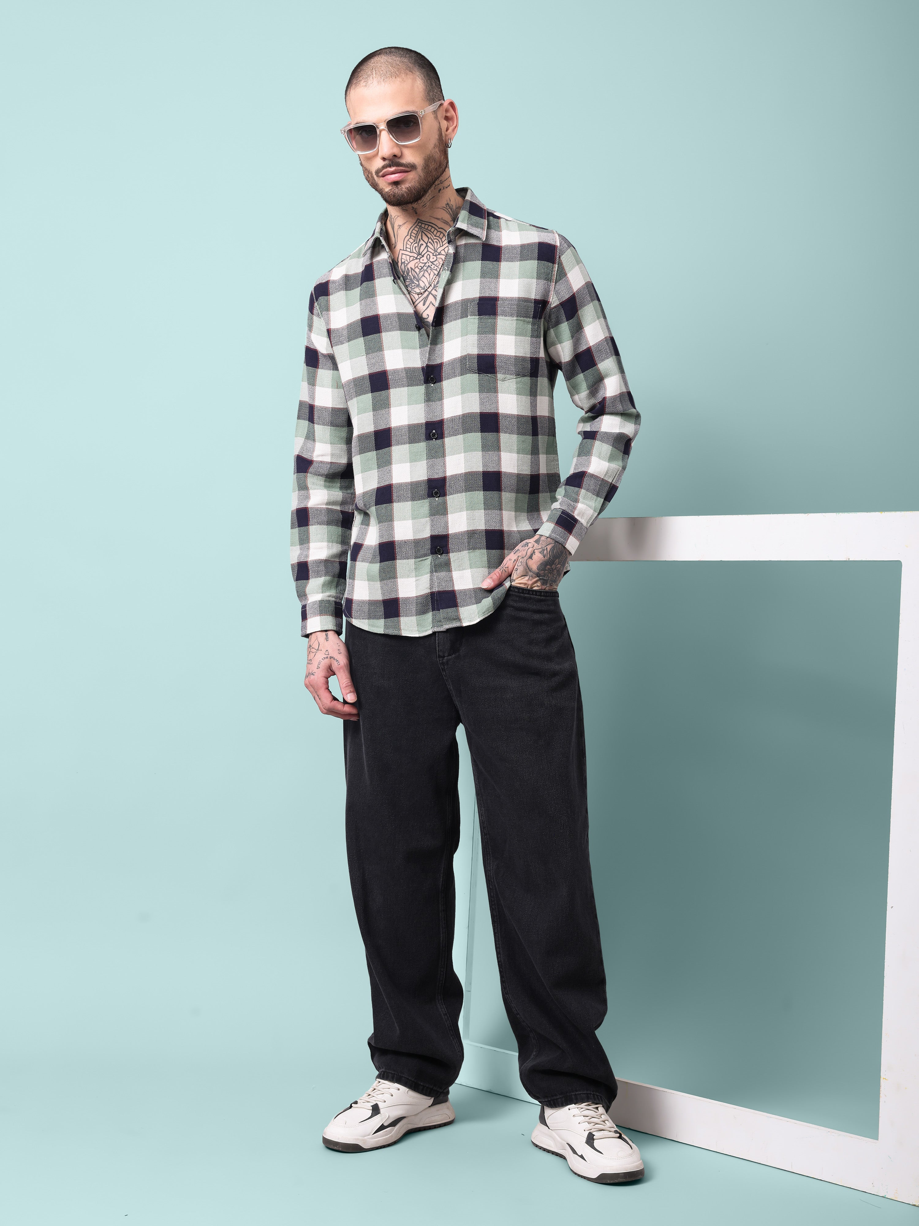 Men's Checks Shirt