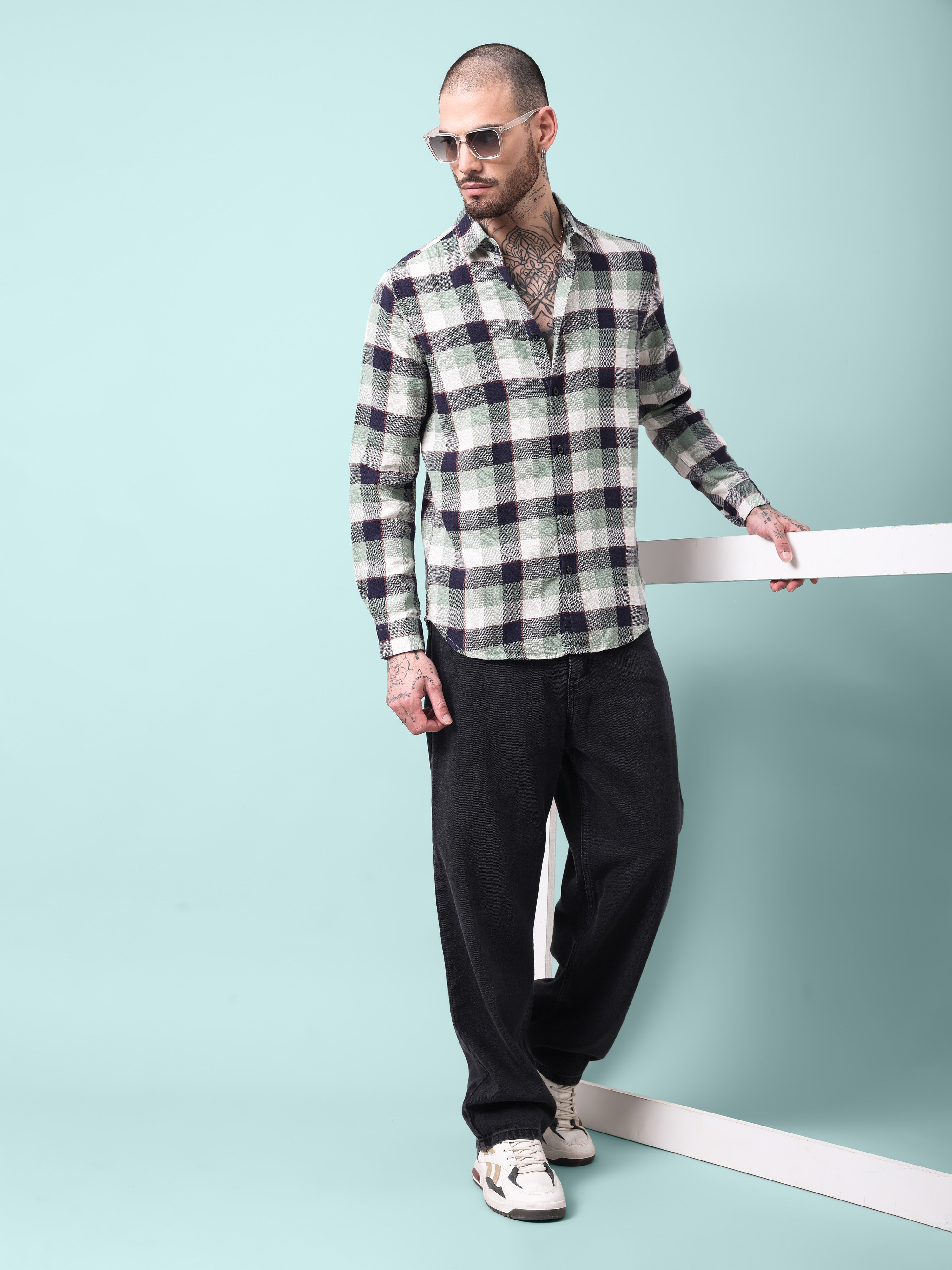 Men's Checks Shirt