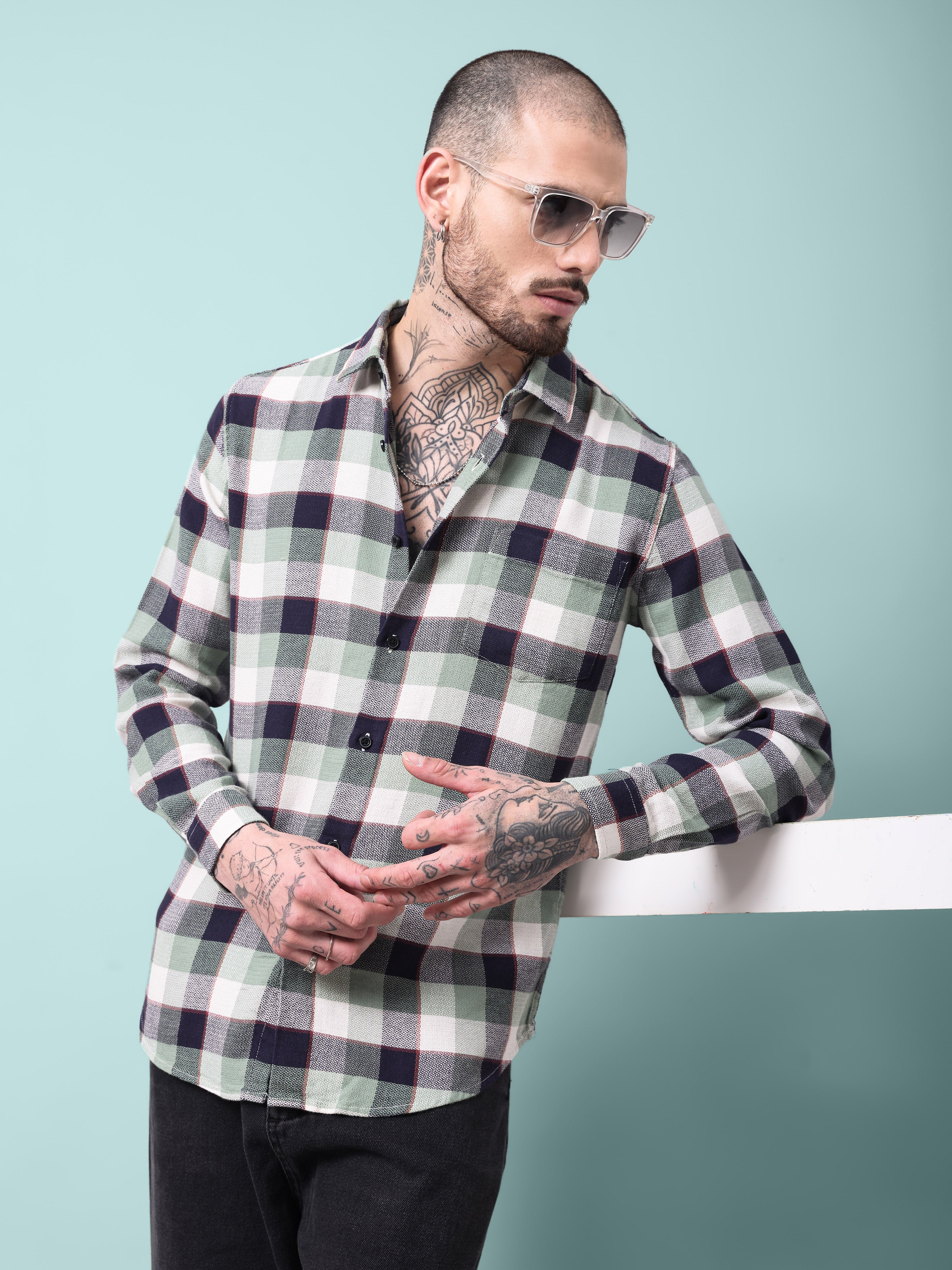 Men's Checks Shirt