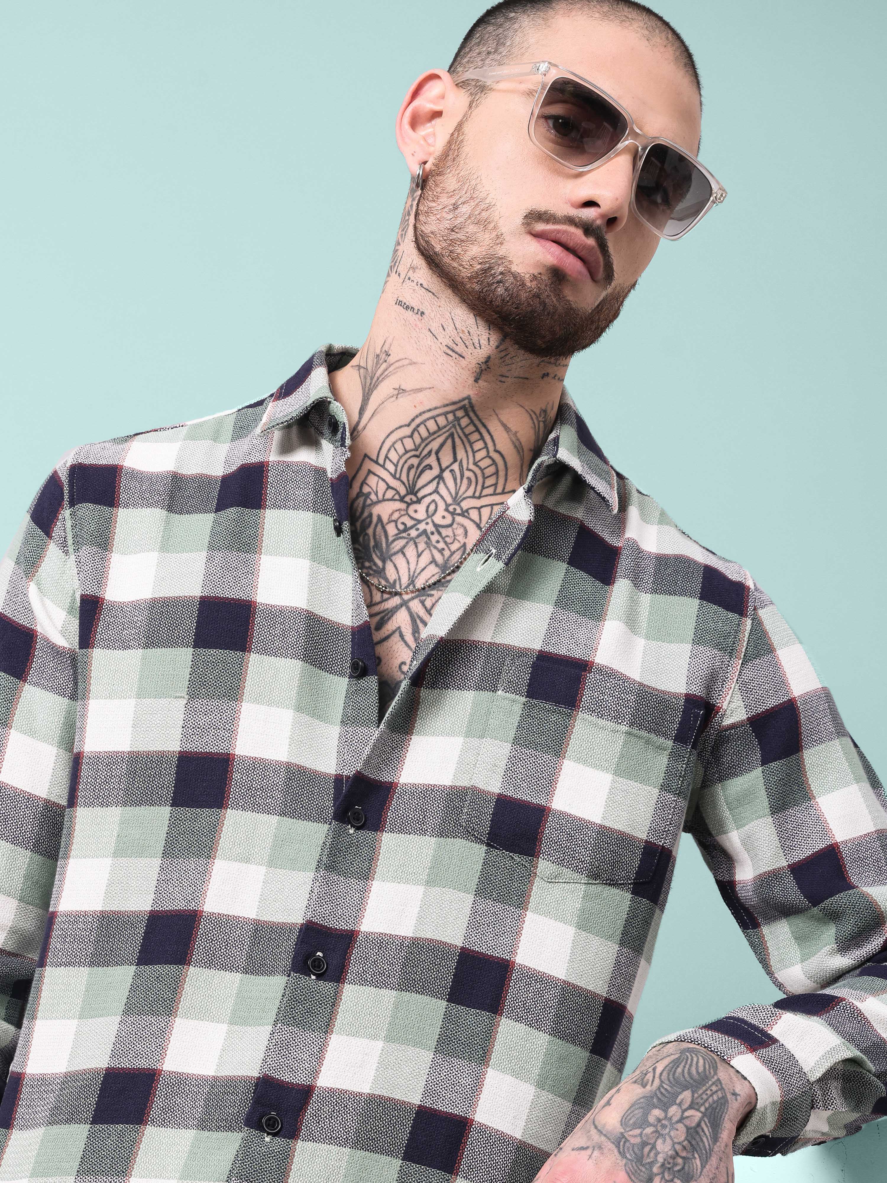 Men's Checks Shirt