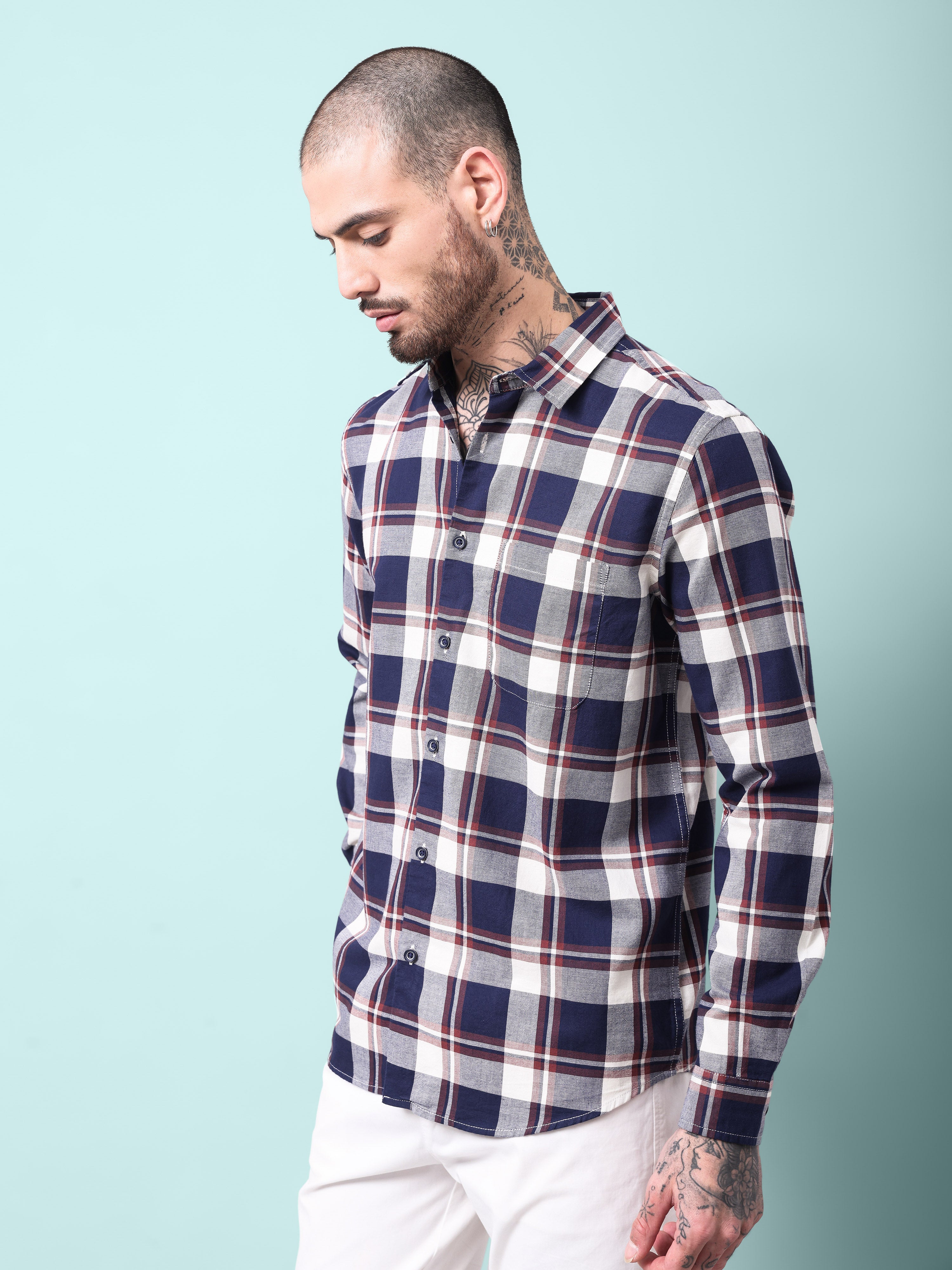 Men's Checks Shirt