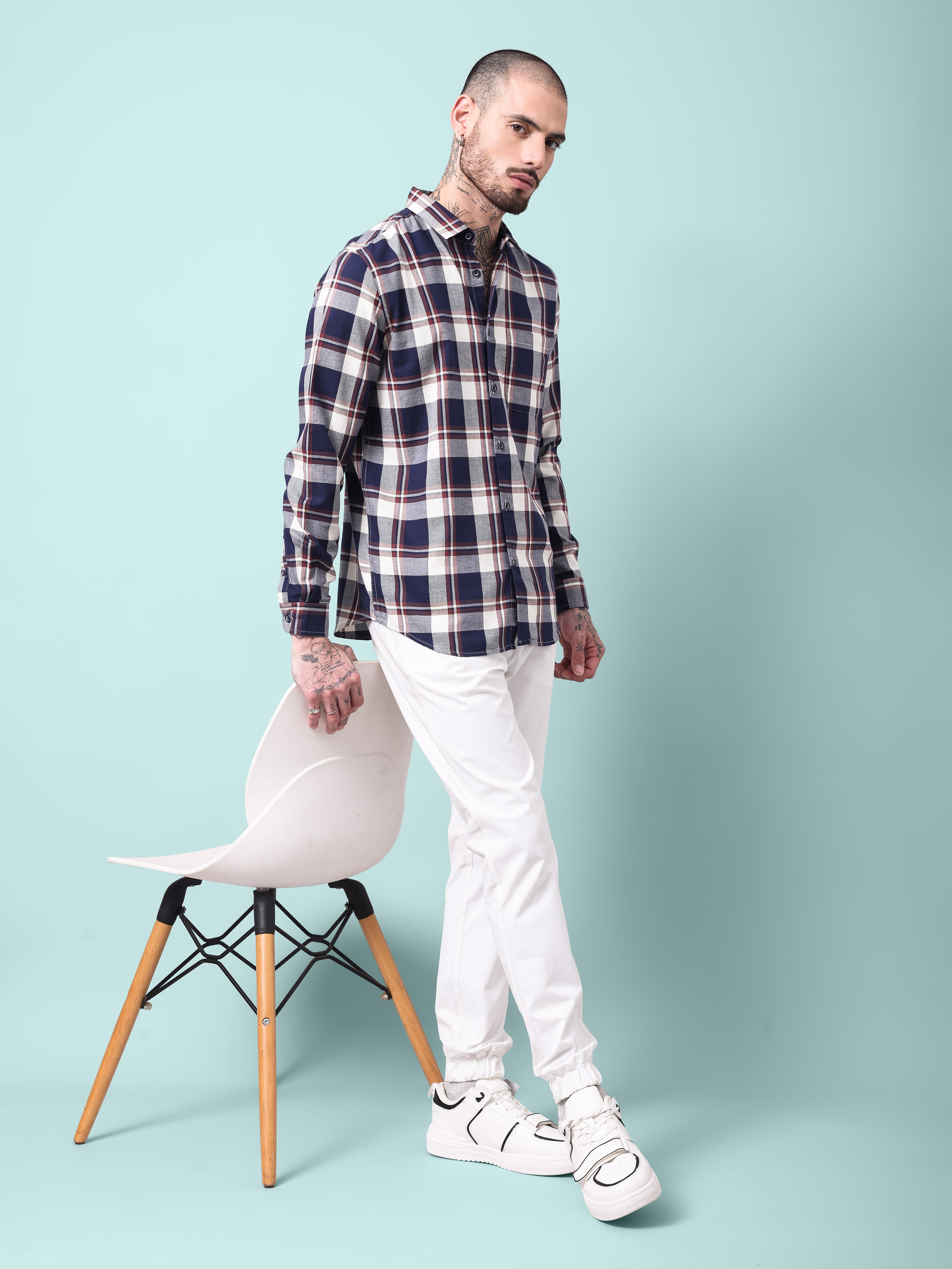 Men's Checks Shirt