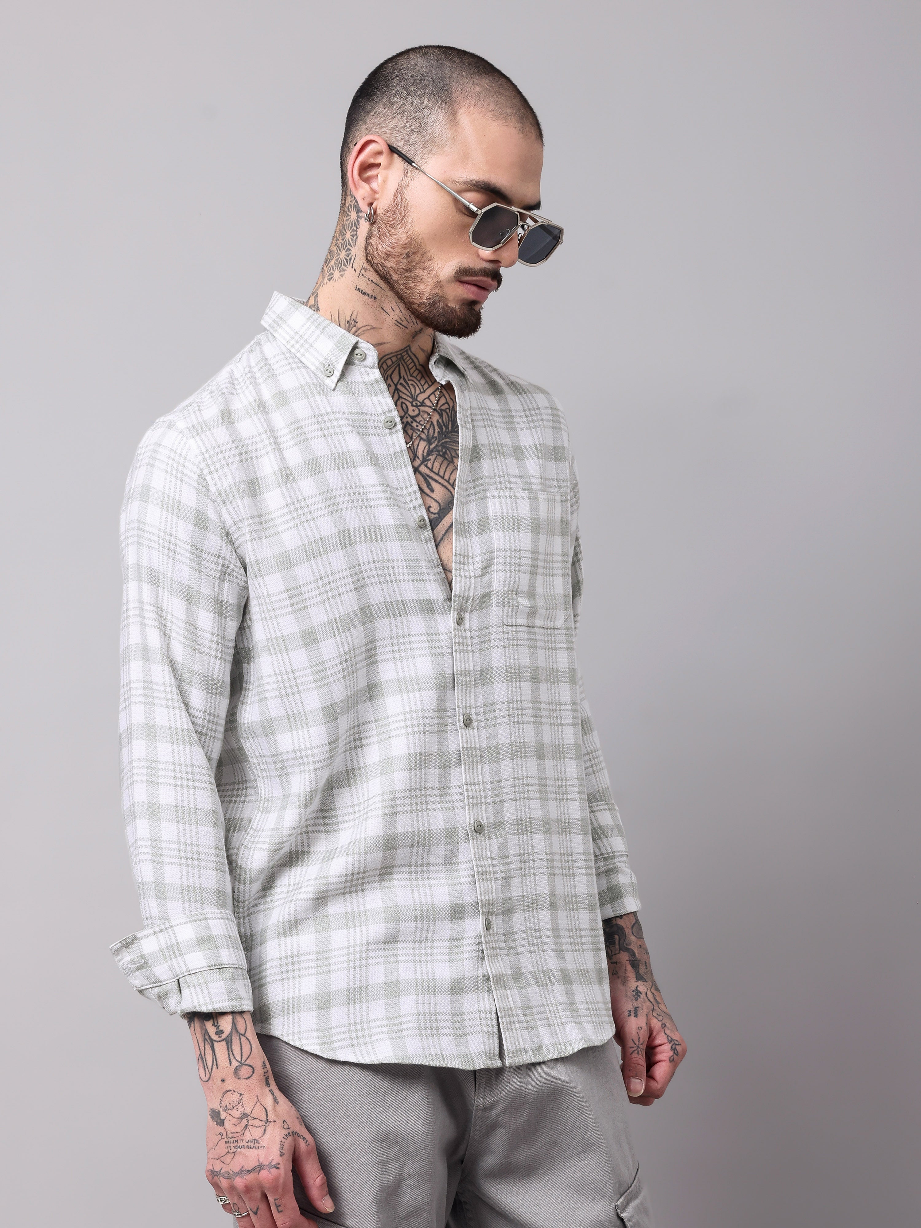 Men's Checks Shirt