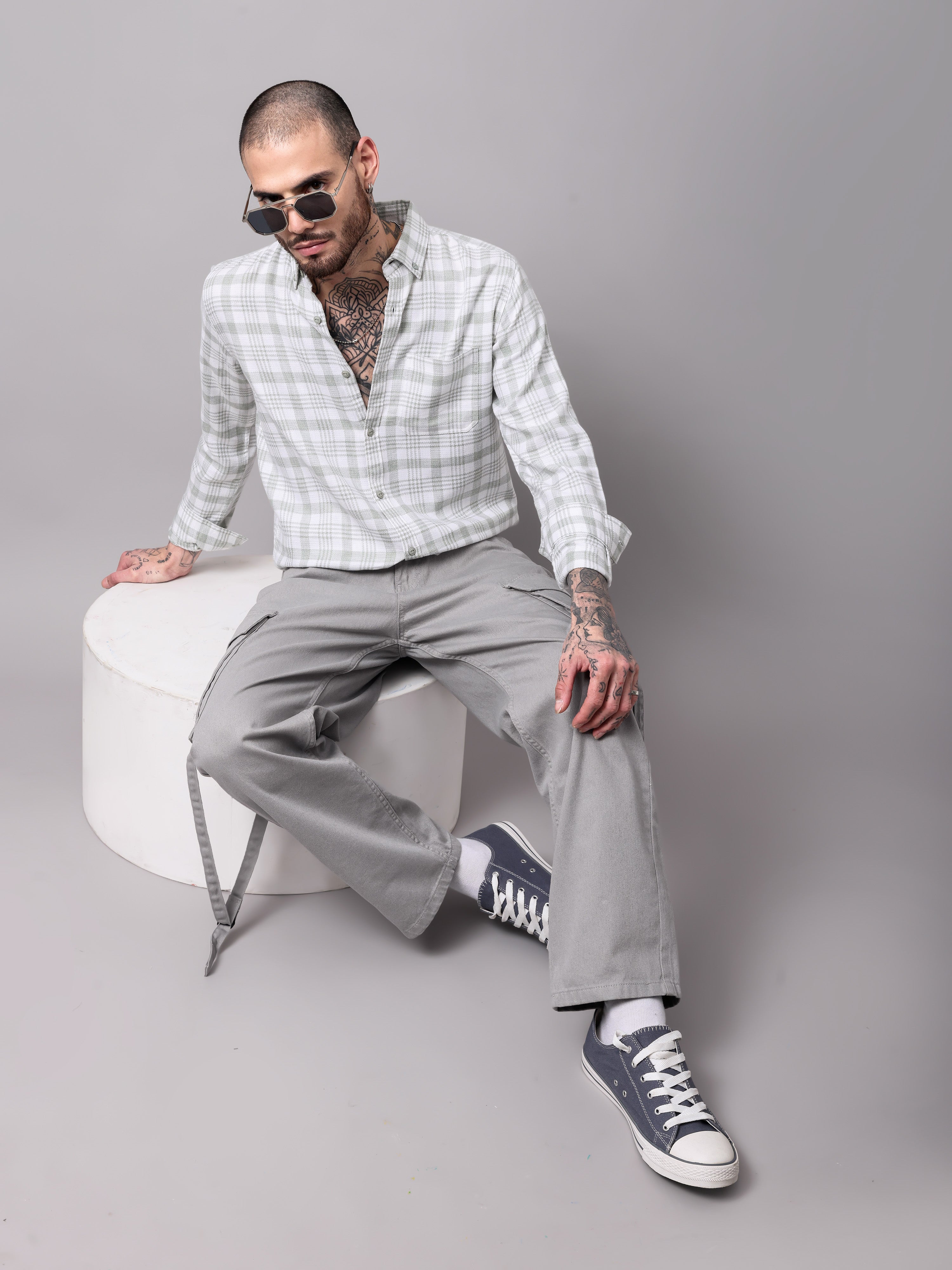 Men's Checks Shirt