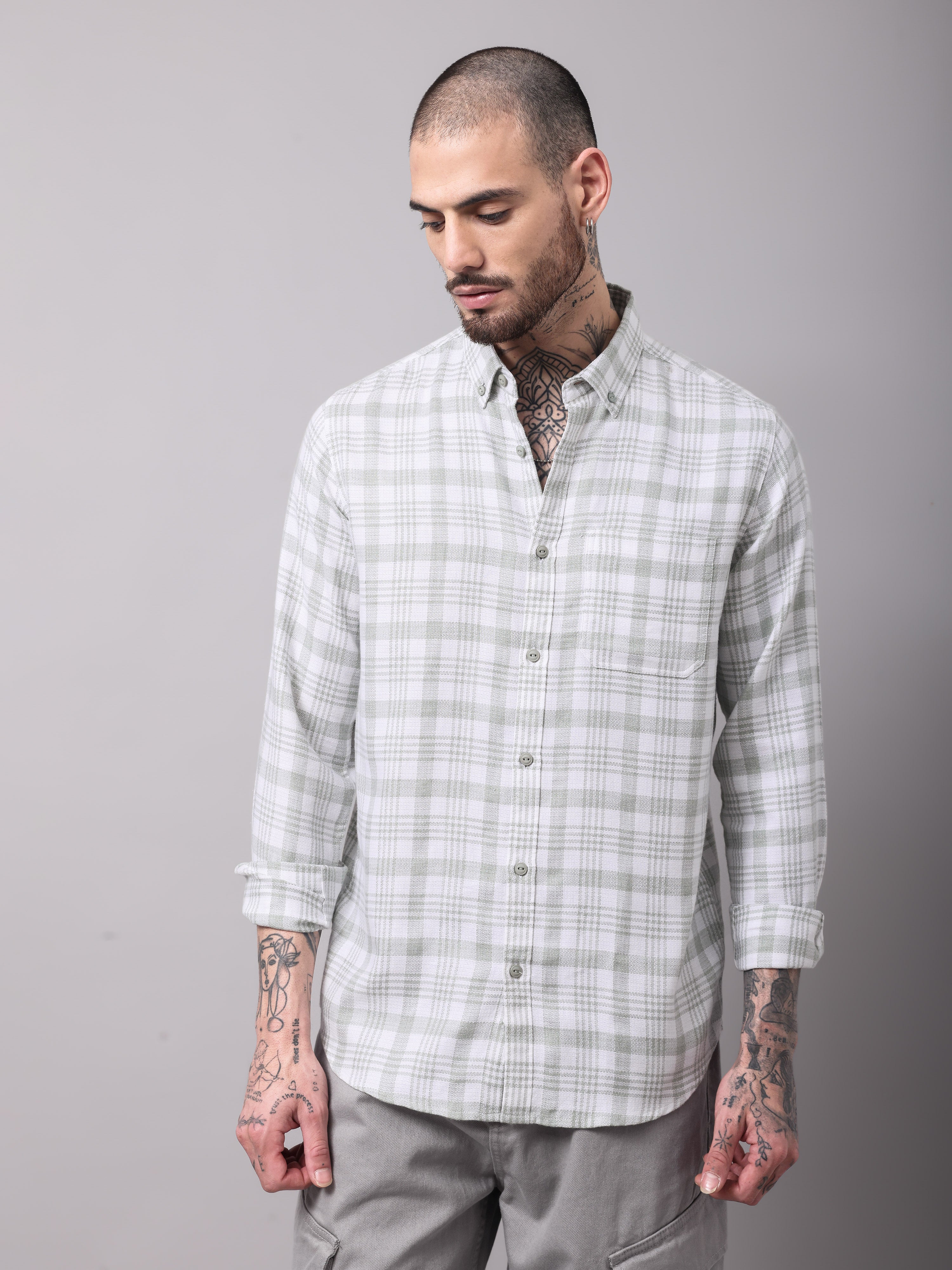 Men's Checks Shirt