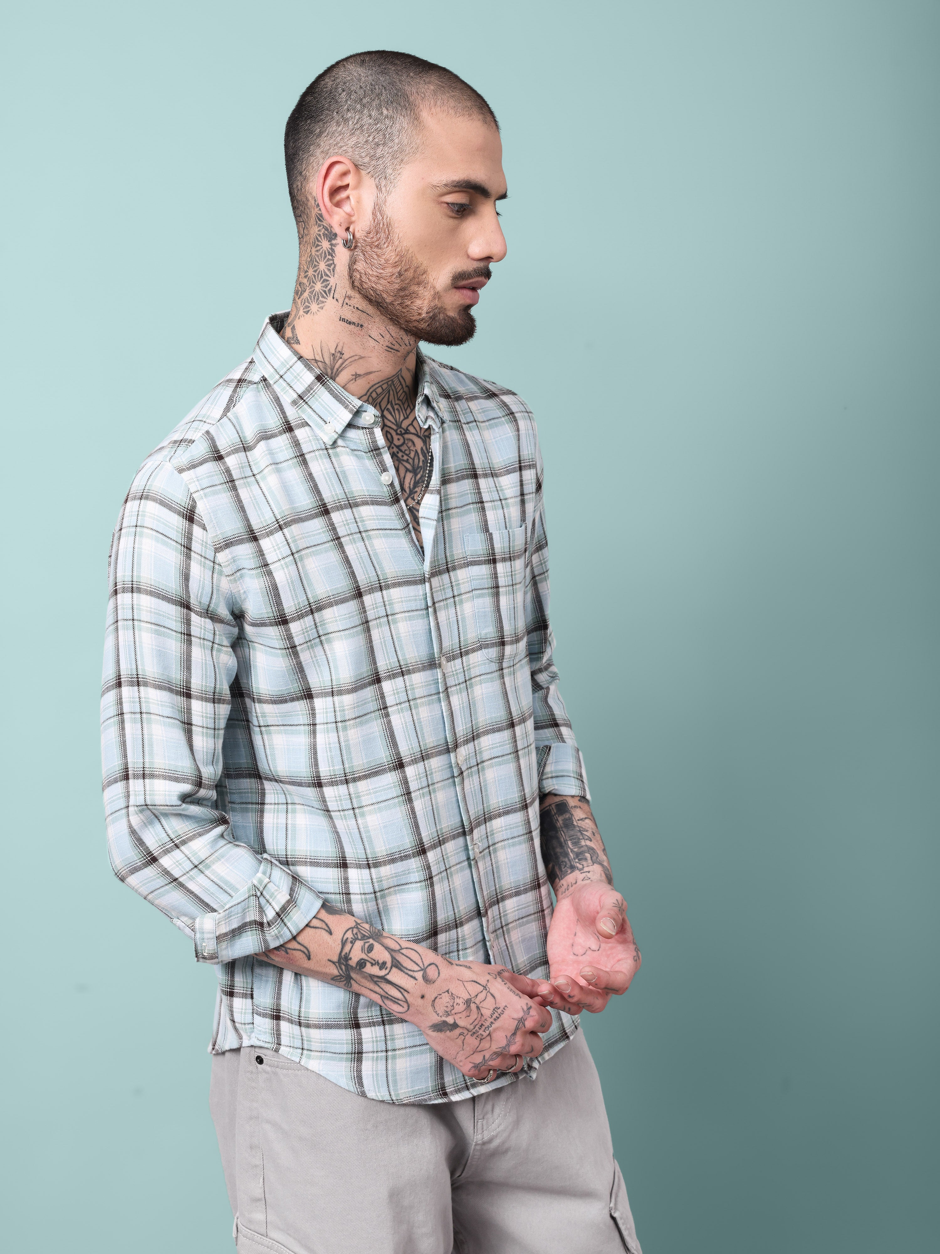 Men's Checks Shirt