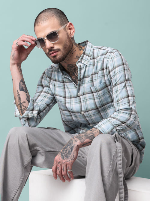 Men's Checks Shirt