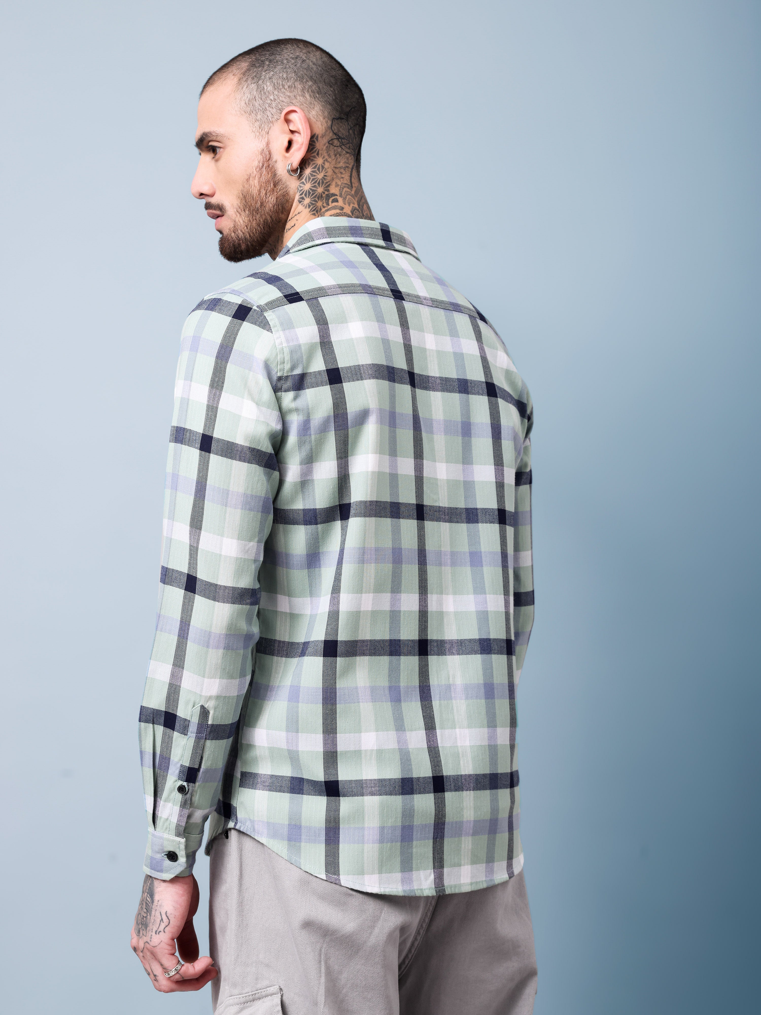 MEN'S CHECKS SHIRT