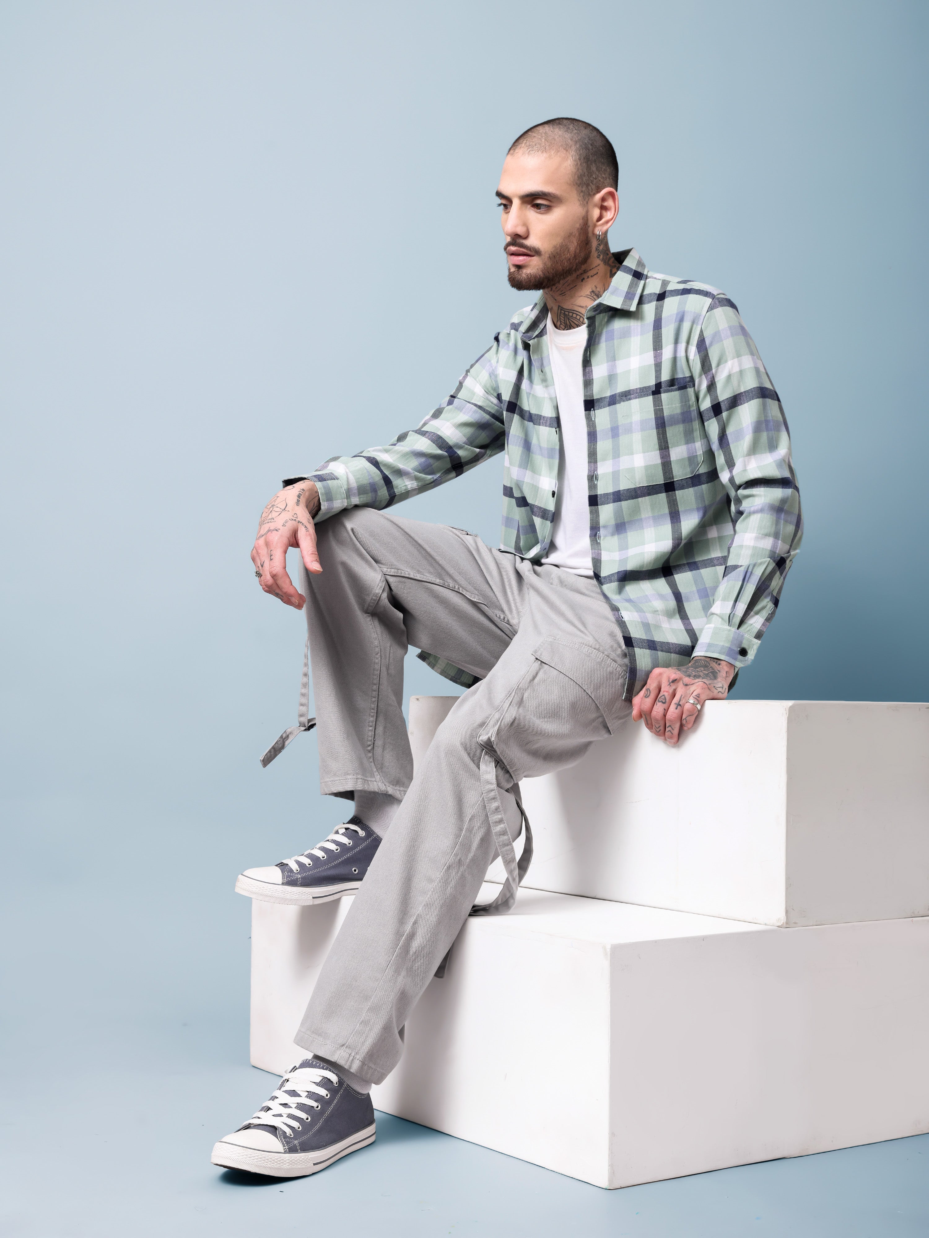 Men's Checks Shirt