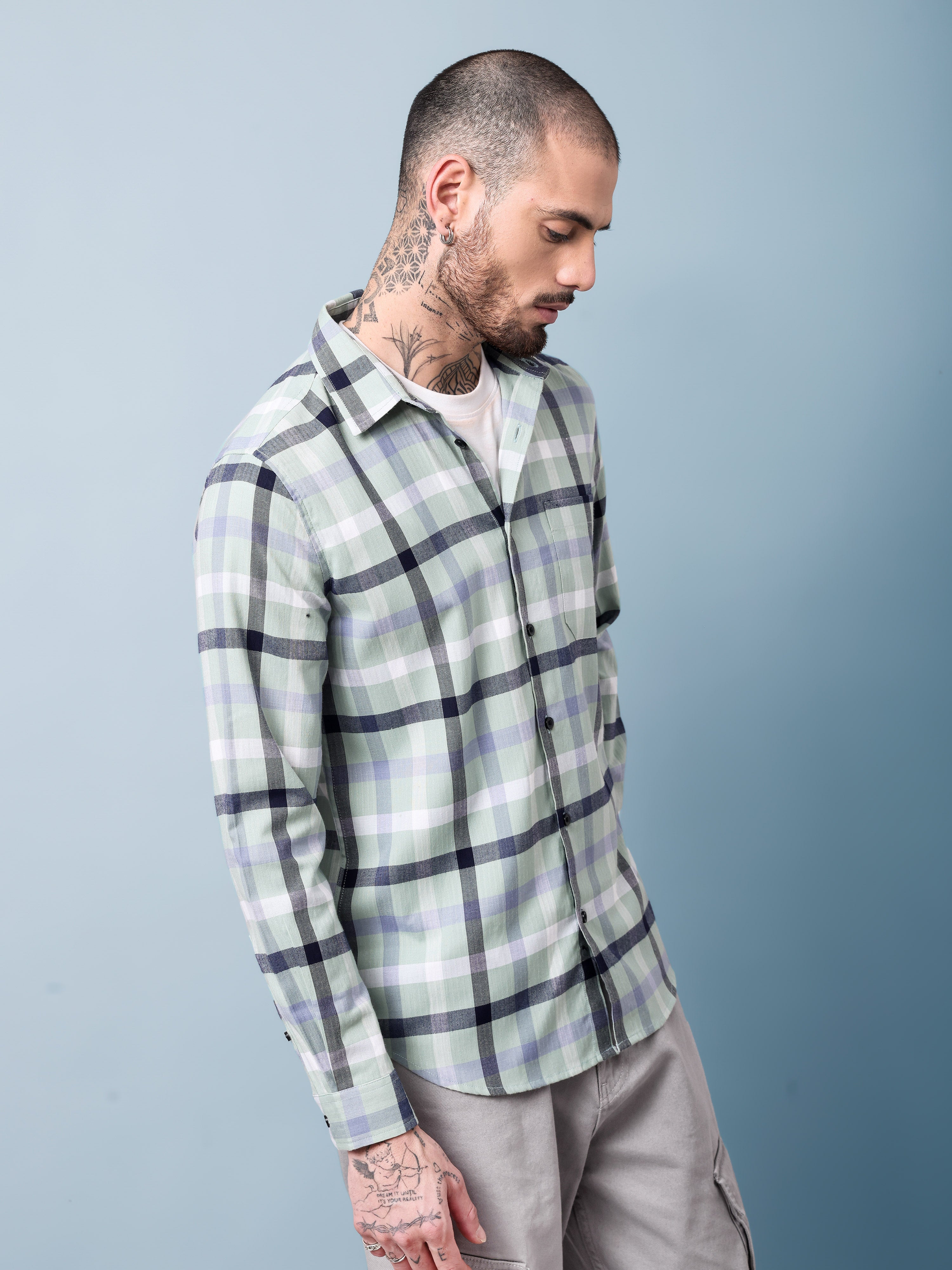 Men's Checks Shirt