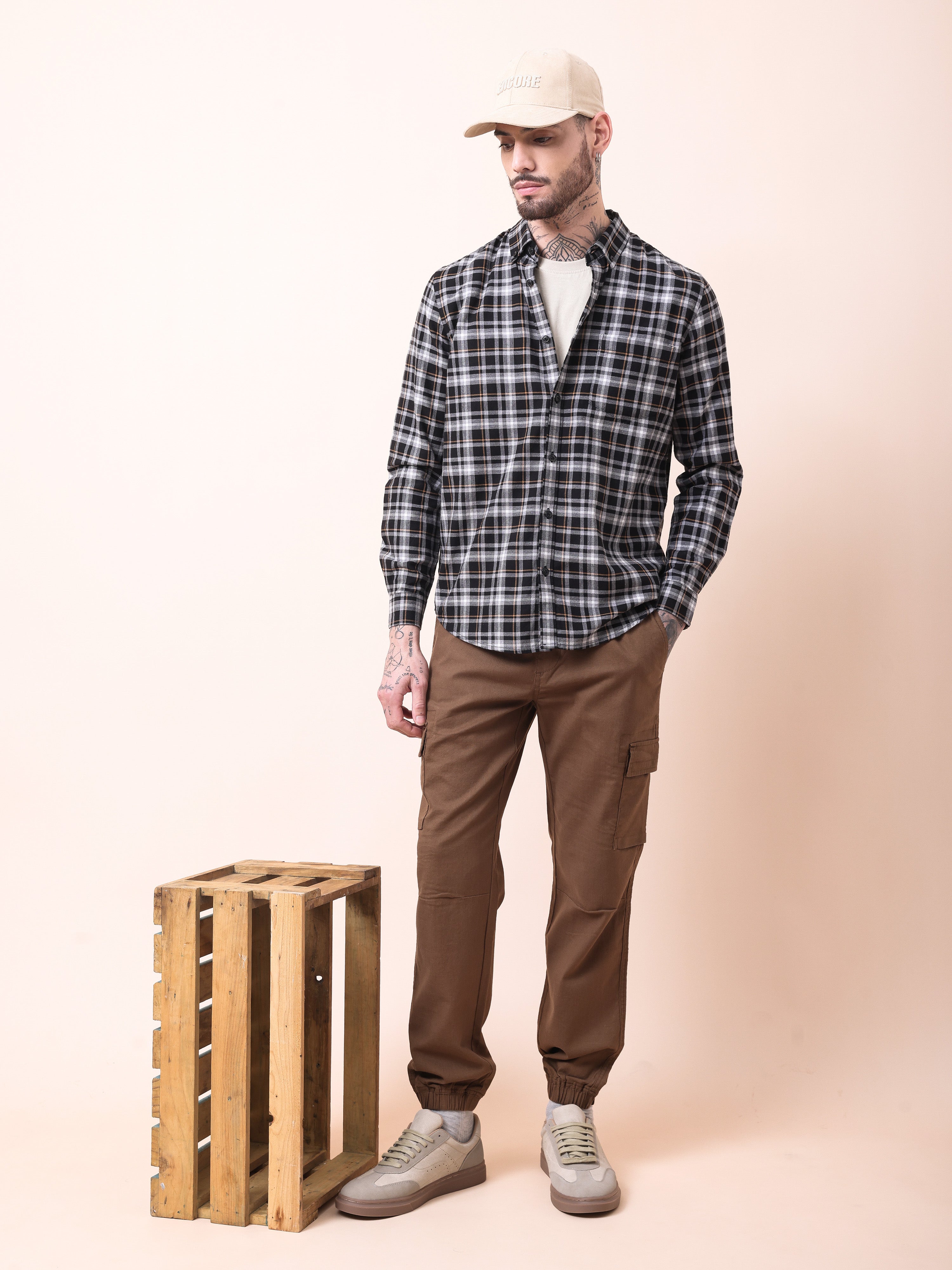 Men's Checks Shirt