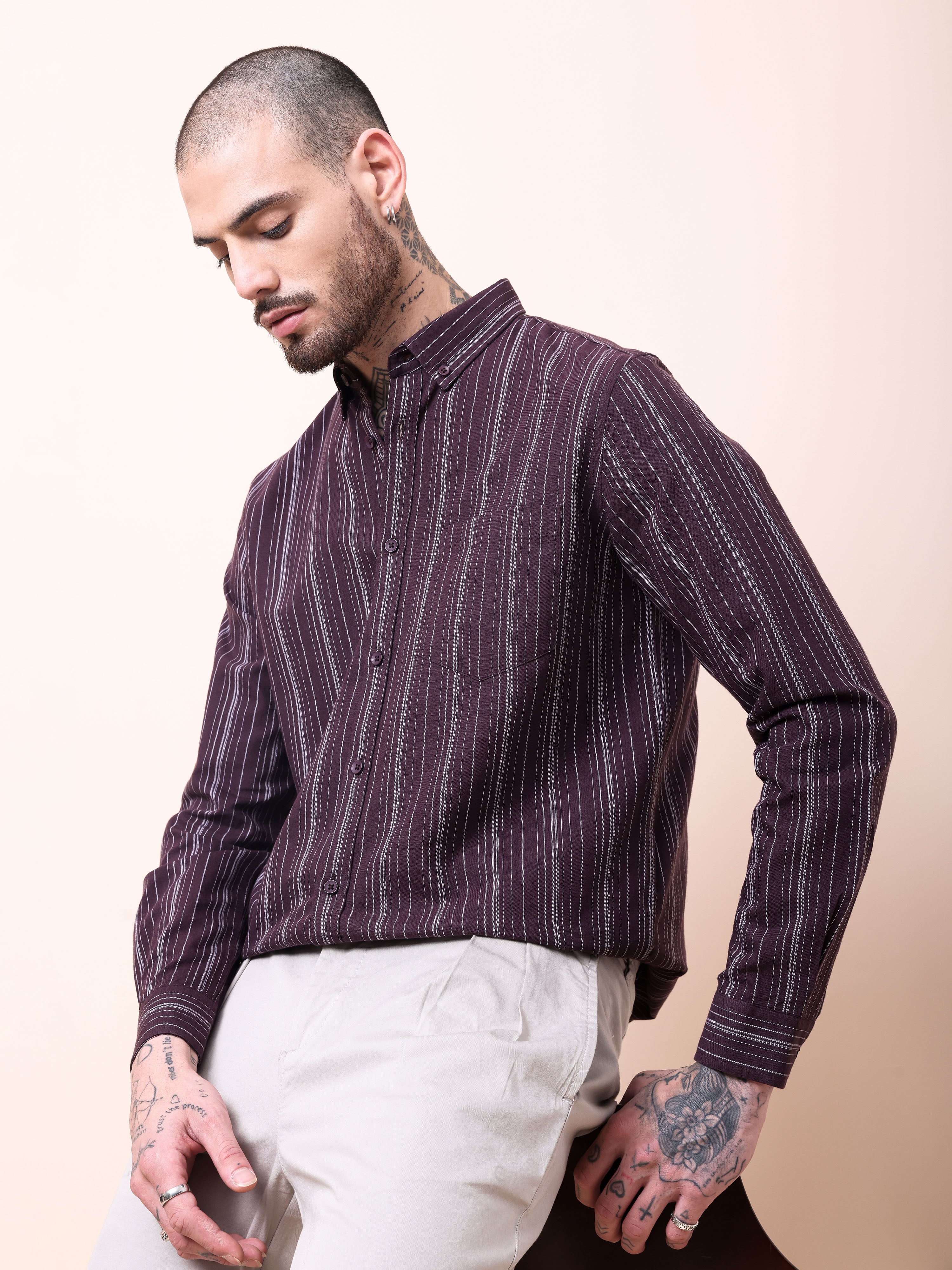 OXFORD STRIPES SHIRT