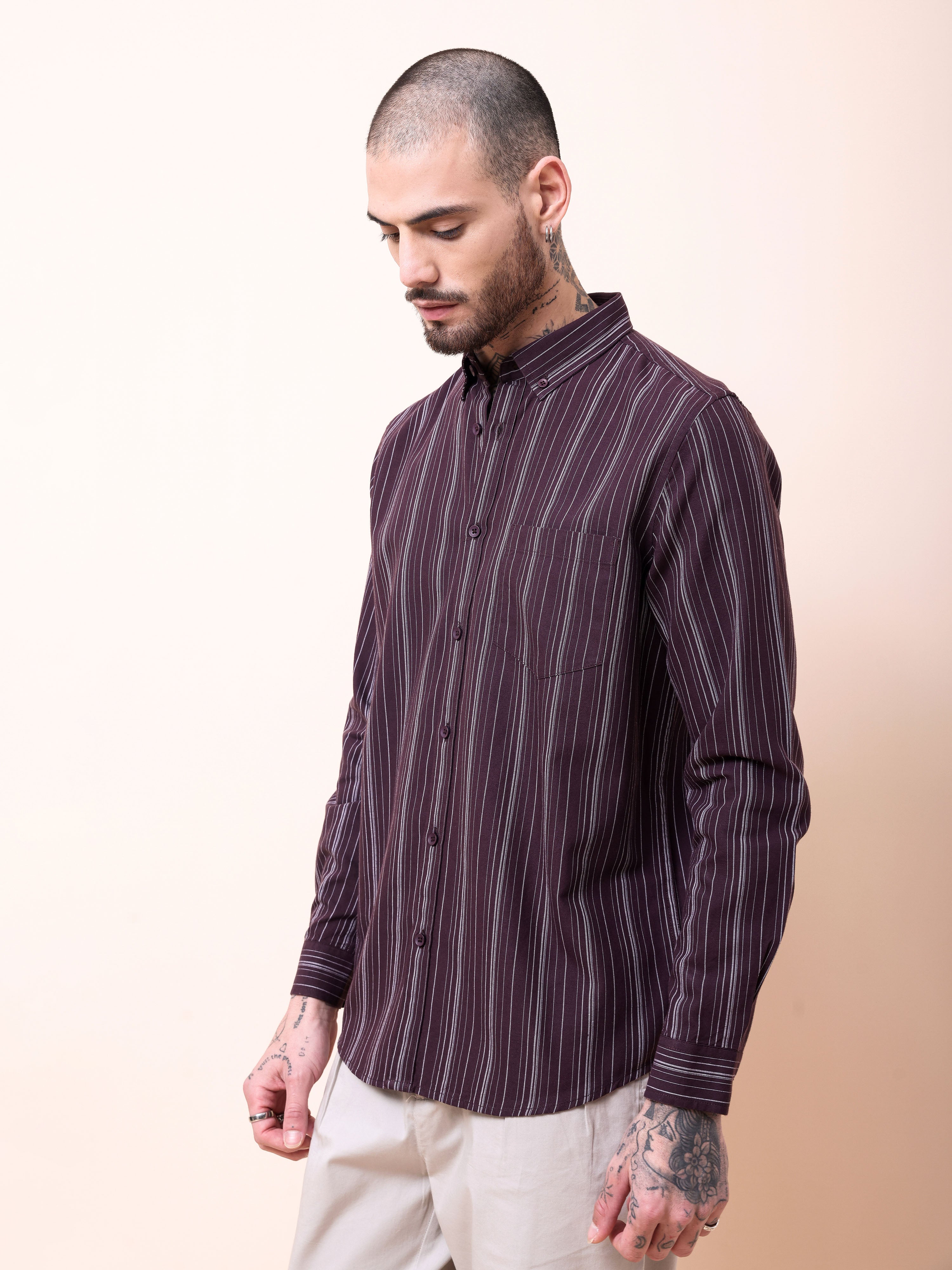 OXFORD STRIPES SHIRT