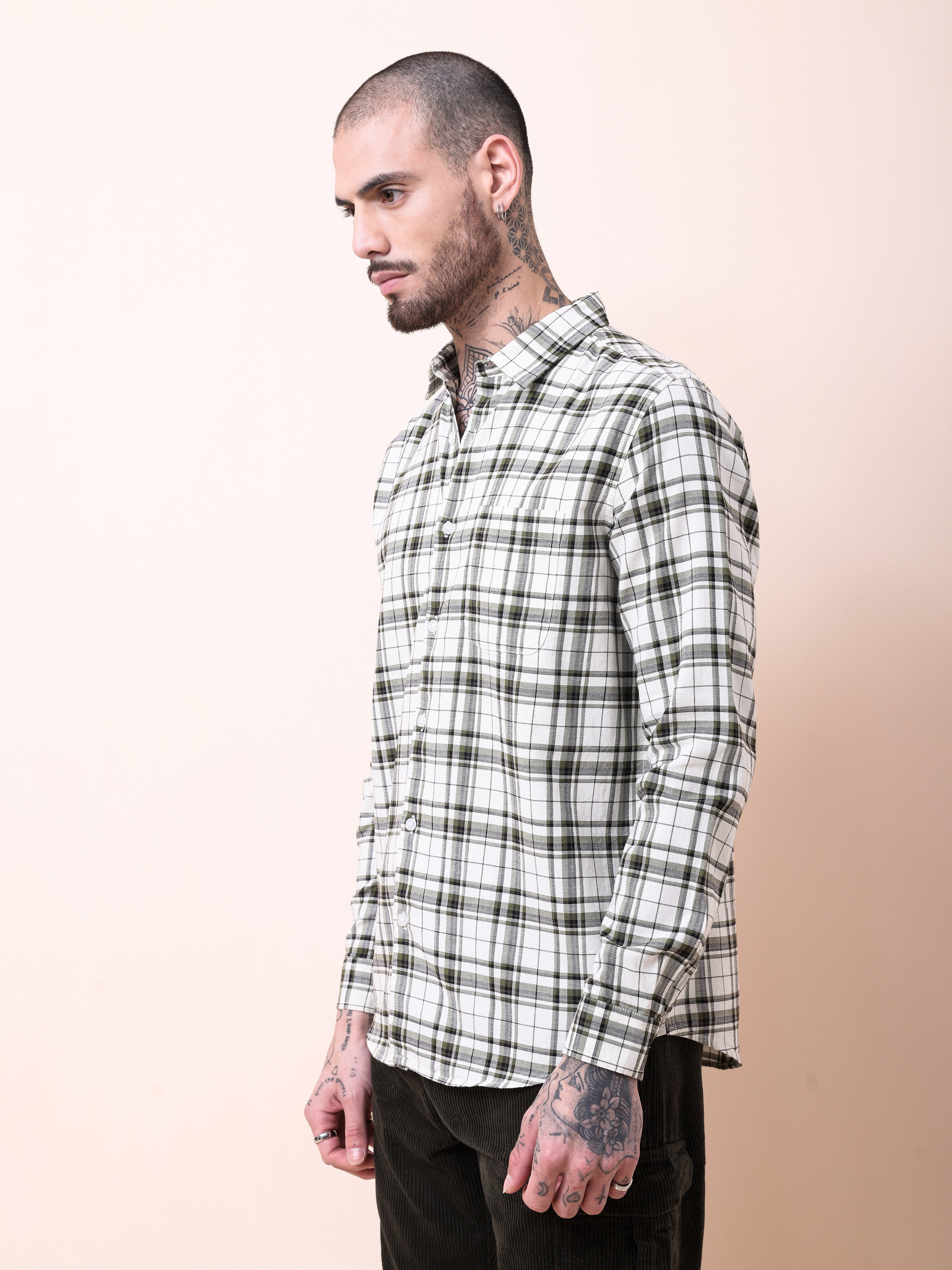 Men's Checks Shirt