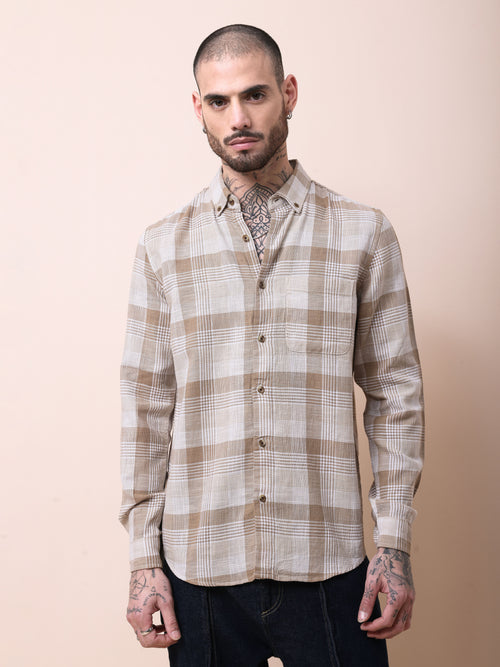 Men's Checks Shirt