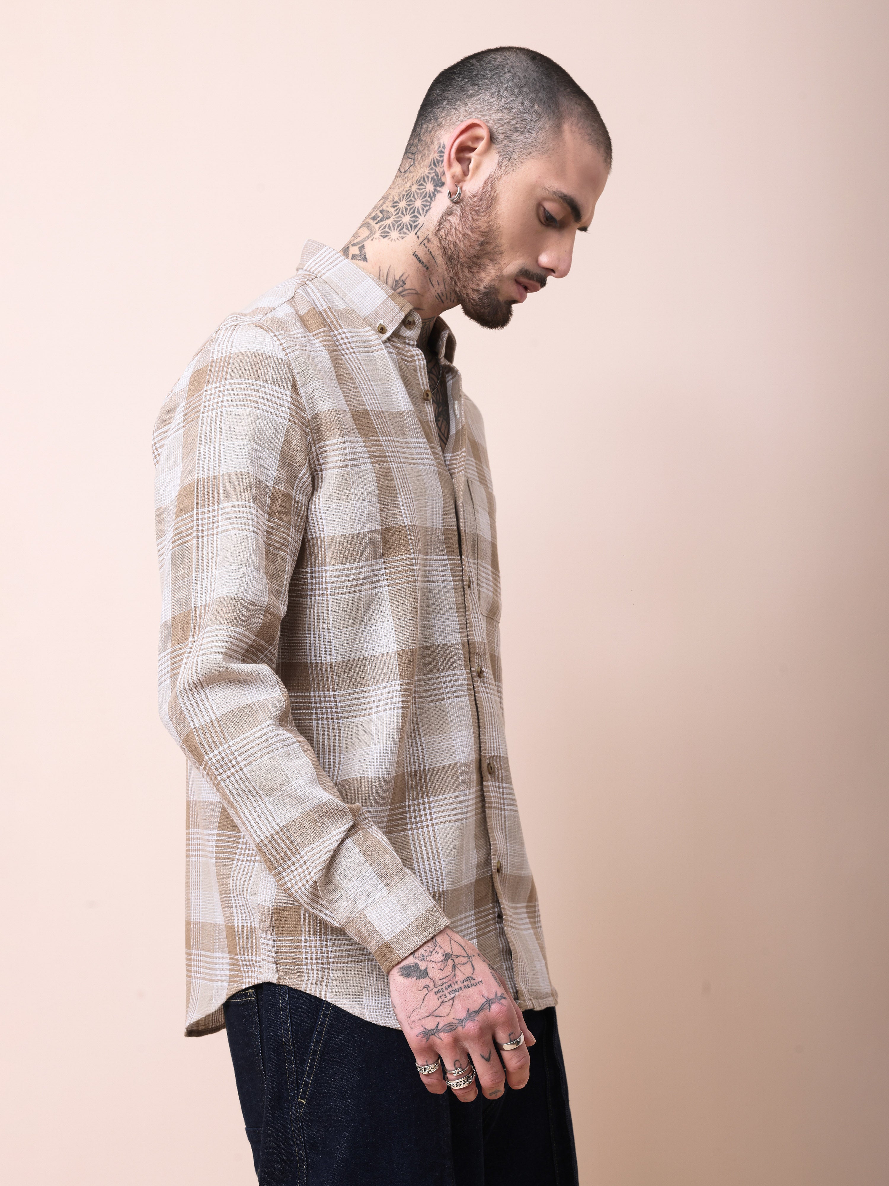Men's Checks Shirt