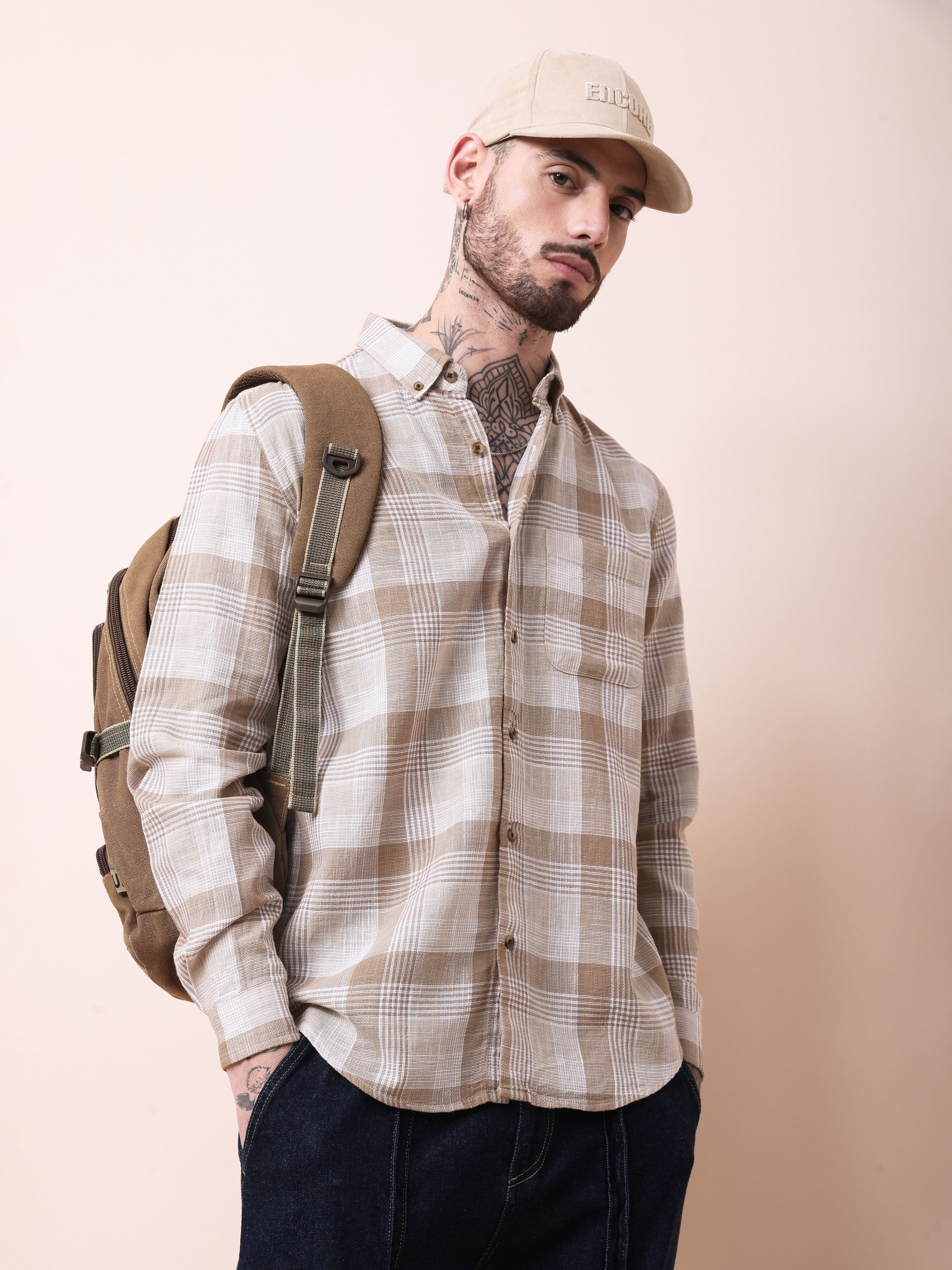 Men's Checks Shirt