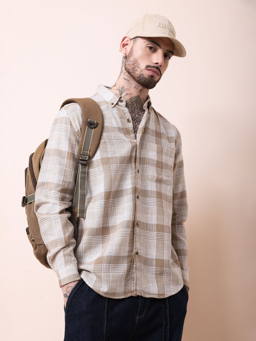 Men's Checks Shirt