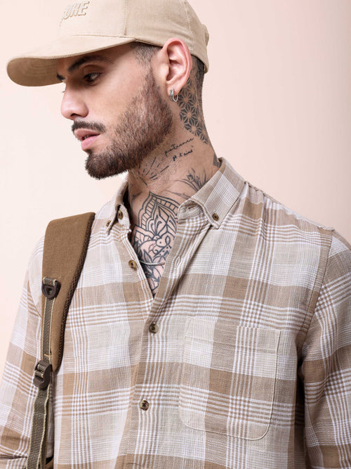 Men's Checks Shirt