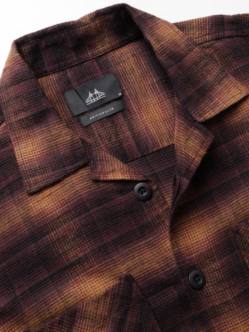 Men Smart Slim Fit Checked Casual Shirt