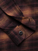 Men Smart Slim Fit Checked Casual Shirt