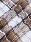 Men's Checks Double Pocket Shirt