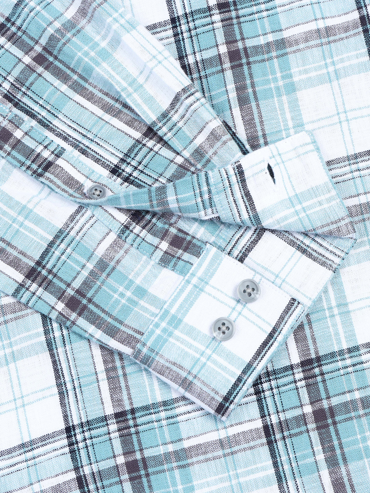 Men's Checks  Double Pocket Shirt