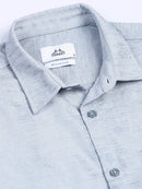 Men's Textured Solid Shirt