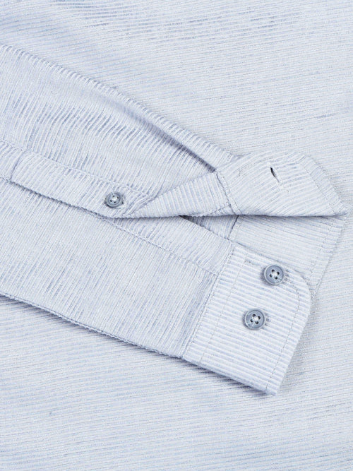 Men's Textured Solid Shirt