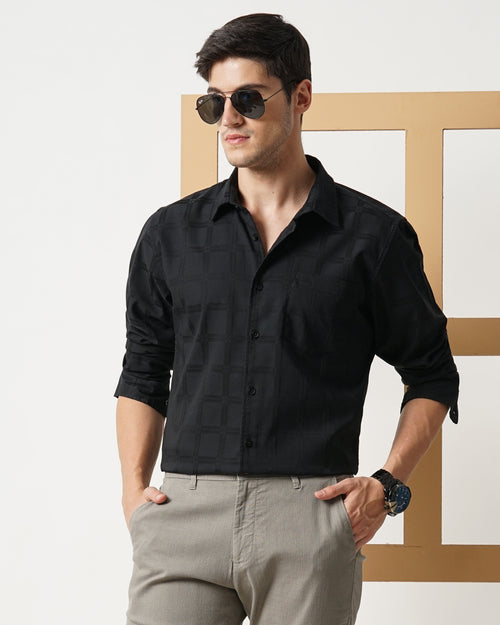 SELF DESIGN SHIRT