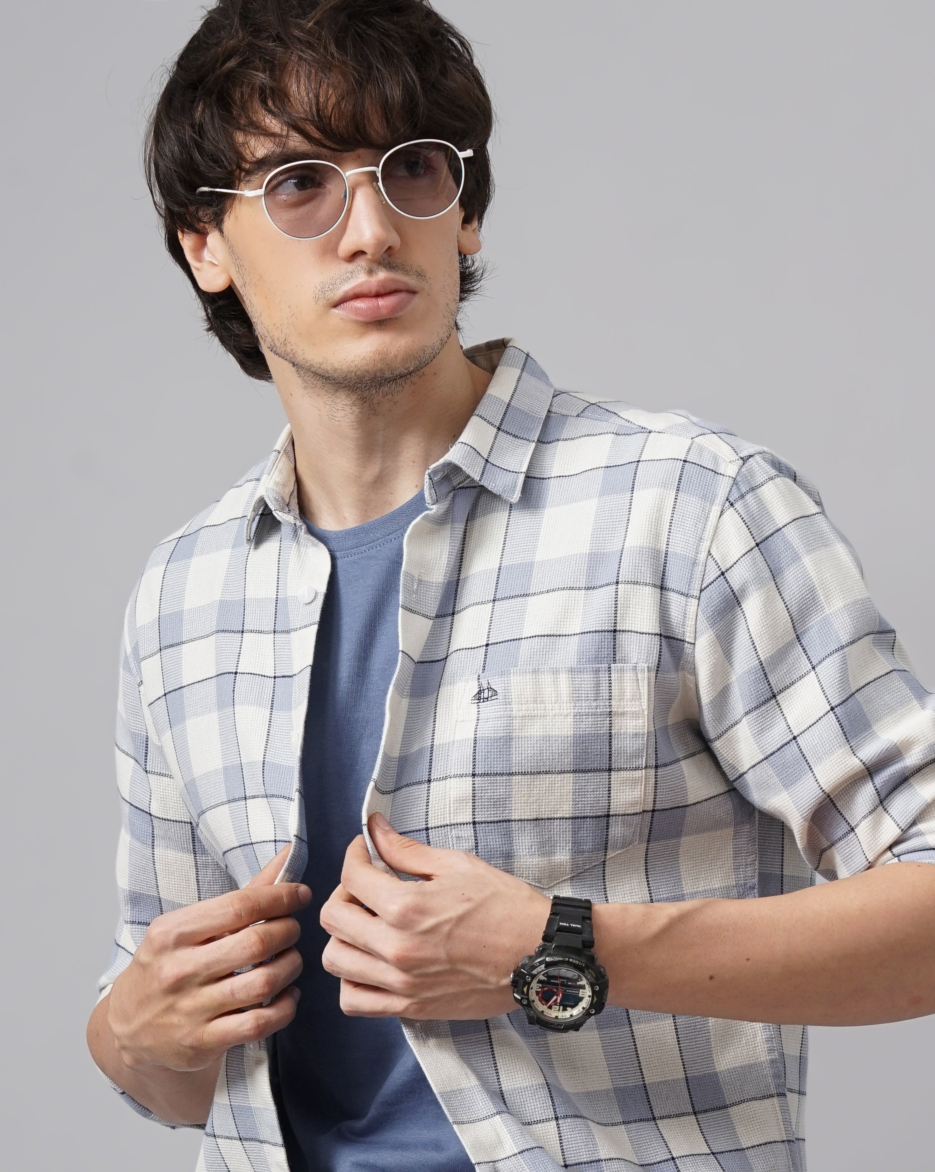 Men's Checks Shirt