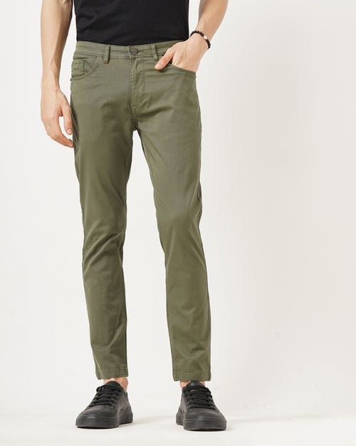 MEN'S ANKLE FIT CASUAL CHINOS