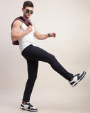 Men Comfort Slim Fit Low-Rise Chinos