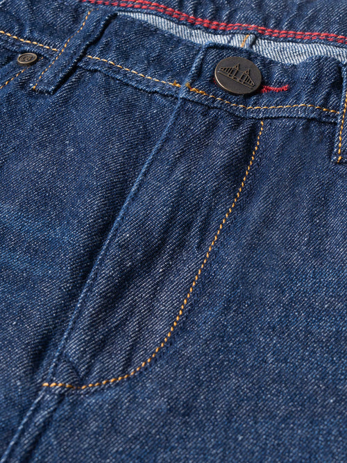 Men Smart Slim Fit Mid-Rise Light Fade Jeans