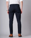 Slim Fit Flat-Front Trousers