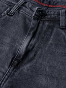 Men Smart Slim Fit Mid-Rise Light Fade Jeans