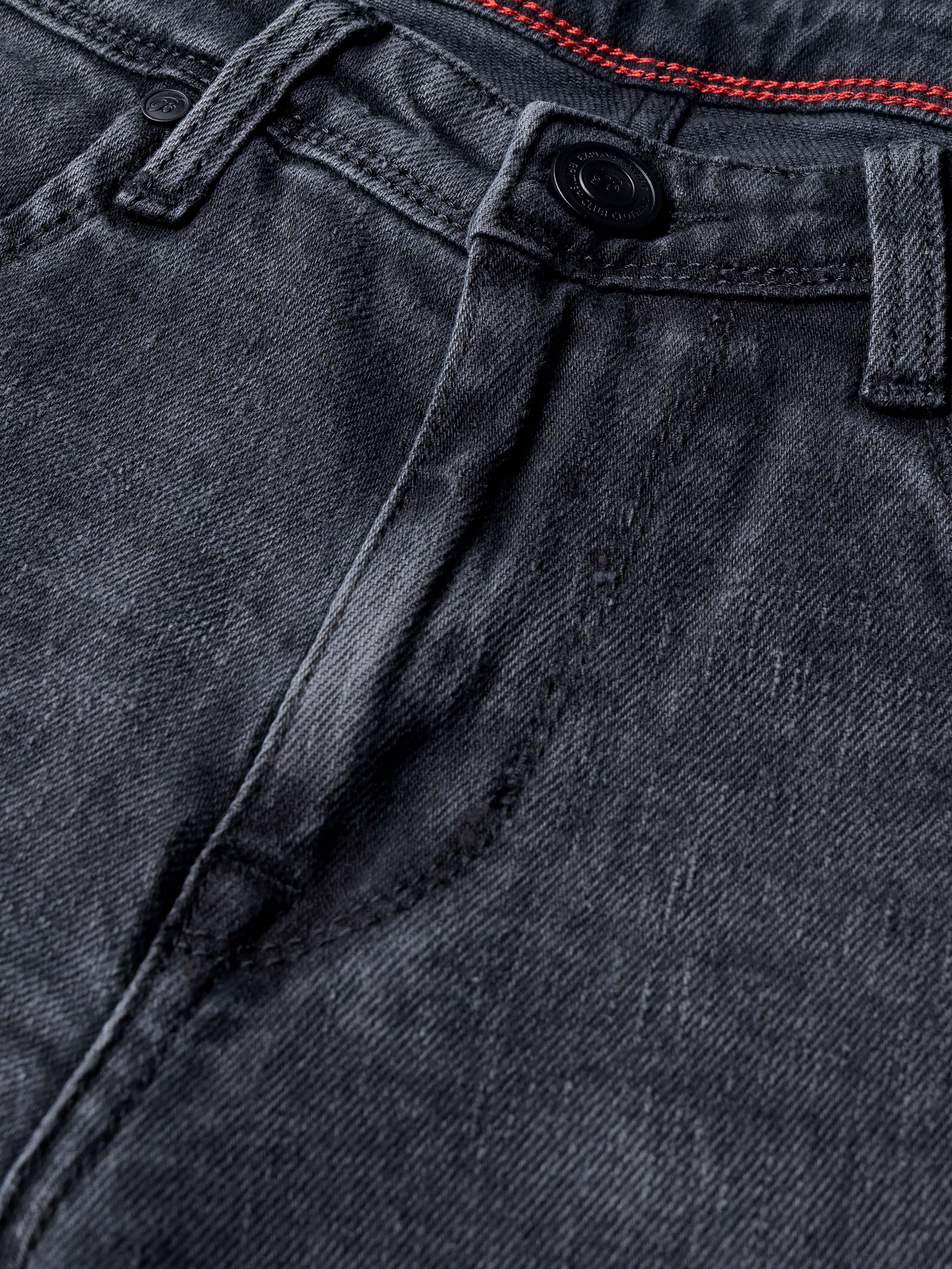 Men Smart Slim Fit Mid-Rise Light Fade Jeans