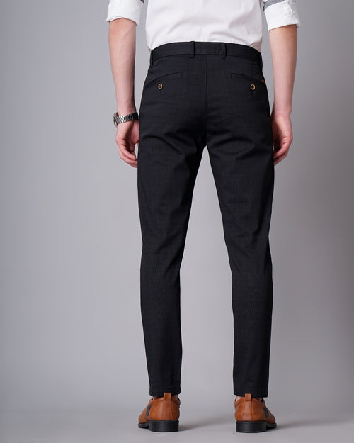 Slim Fit Flat-Front Trousers