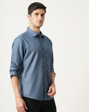 Men Regular Fit Seersucker Shirt