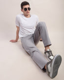 Men Comfort Straight Fit Low-Rise Chinos