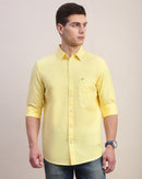 Men Slim Fit Oxford Cotton Casual Shirt